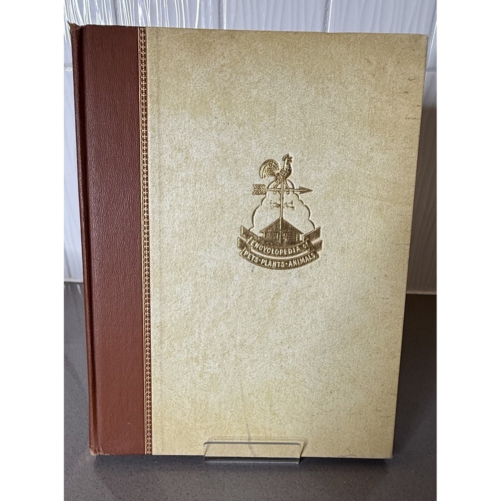 Vintage Hammond's Encyclopedia Of Pets Plants Animals Classics Edition 1959 HC